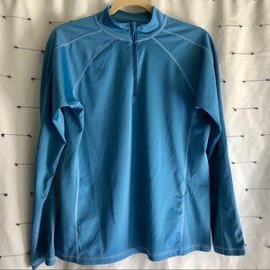 Marmot 1/4 zip performance base layer size L